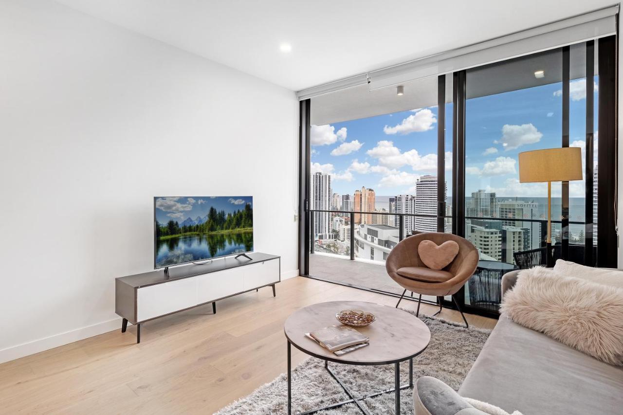 Lamour Ocean View Apartment I In Casino Broadbeach - Free Parking-195Cm Gold Coast Exterior foto